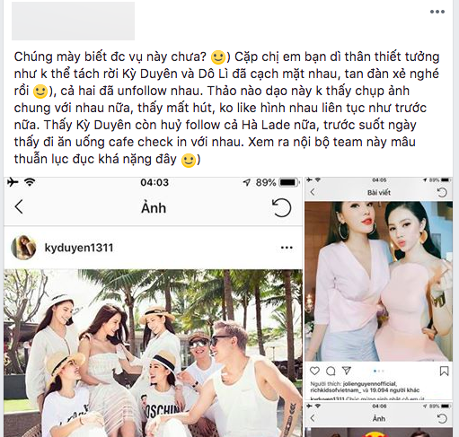 Kỳ Duyên, Jolie Nguyễn, sao Việt, hội bạn thân sao việt, hội con nhà giàu